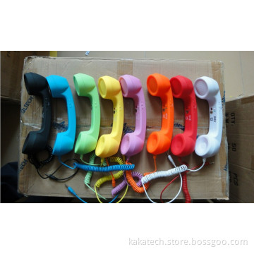 Unique Retro Style 3.5mm Plug Coco Phone Handset for iPhone 4 4s 5c 5s
